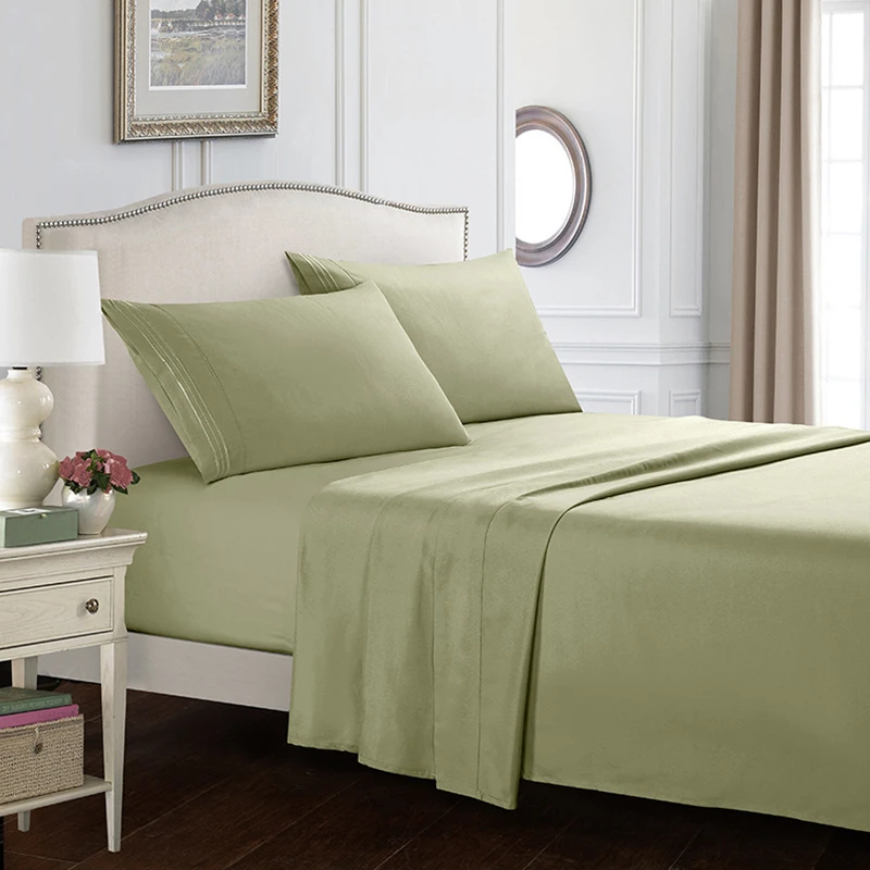 Hot Sale Polyester / Cotton Bedding Cute Elk Pattern 4Pcs Bedding Set Quilt Bedding Sets