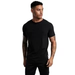Hot Sale Summer Custom Logo Plus Size Mens T-shirts Fashionable Plain T-shirts High Quality Mens Cotton T-shirts