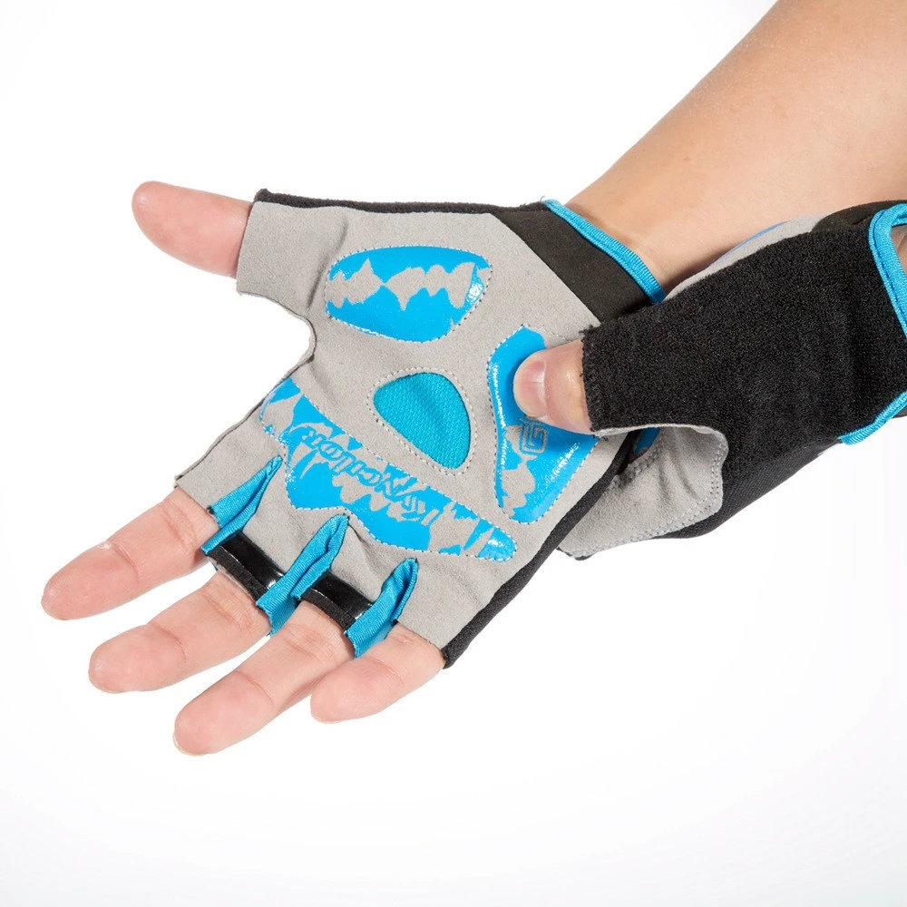 Hot sale unisex half-finger road cycling gloves, lightweight anti-skid shock-absorbing bike riding gloves