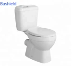 Hot Sale Wash down Two Piece Ceramic Toilet Bowl Africa market H-469