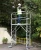 Hot sales aluminium ladder scaffolding,telescopic ladder for lidl