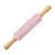 Import Hot Sell Factory Wholesale Food Grade Silicone Red Rolling Pin with Wooden handle from China