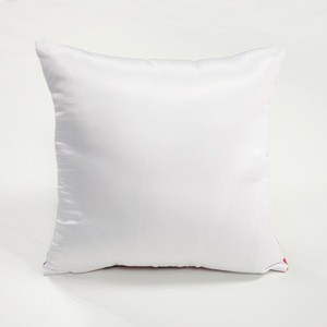 Hot sell products sublimation blank pillow case smooth and shiny cushion cover