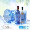 Hot sell PVC square wine cooler bucket for party