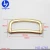 Import hot sell wholesale custom accessories handbag handle metal bag handle D shape handle from China