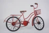 Hot Selling Decorative Cycle in Red Color Customized for Home and Table Decorations Looks Like Vintage Bicycle Handmade in Metal