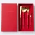 Import hot selling flatware set stainless steel kitchen cutlery sets Christmas wedding gift cutlery from China