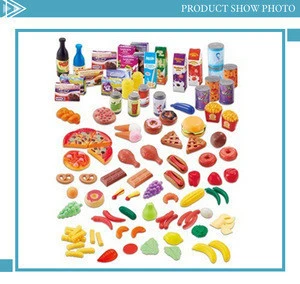 hot selling plastic fast food children  kitchen food toy for sale
