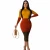 Import Hot Selling Sexy Tight Spliced  Club Dress Long Sleeve Bodycon Pencil  Custom Fit Skirt Apparel For Women Clothings from China