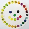 Hot selling wholesale novelty cool transparent emoji home button sticker for phone