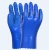 Import HTR long blue PVC waterproof fishing gloves from China