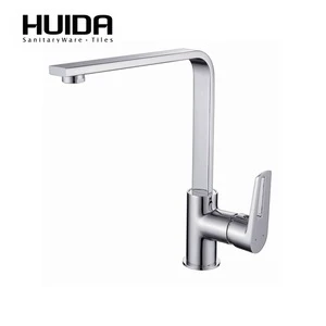 HUIDA new design 360 degree rotatable flexible ceramic cartridge durable kitchen faucet
