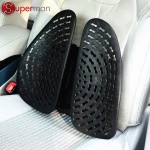 HUIFAN Double-wing design anti-spondylodynia car seat office chair lumbar back support massage cushion