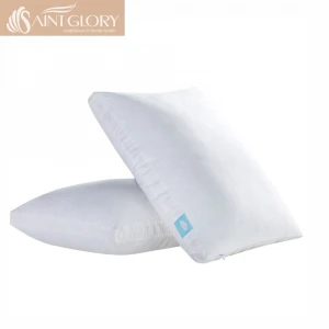 Hypoallergenic Soft Fluffy Height Adjustable Shredded memory foam pillow  fiber polyester pillow with washed cotton pillow cover