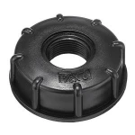 IBC Tote Tank Drain Adapter Threaded Cap Lid Garden Hose Connector 3/4" Tap Faucet