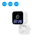 Ikevision Tuya 2MP Wifi Audio TF Card Recording Micro Camera with Clock