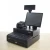 Import in stock hot sale factory Price desktop epos All in one POS system cash register with customer display from China