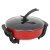 Import Indoor Aluminum Tempered Glass Indoor Electric Hot Pot And Smokerless Bbq Pan from China