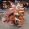 Indoor Kids Amusement Park Rides Electric Animatronic Dinosaur Kiddie Ride