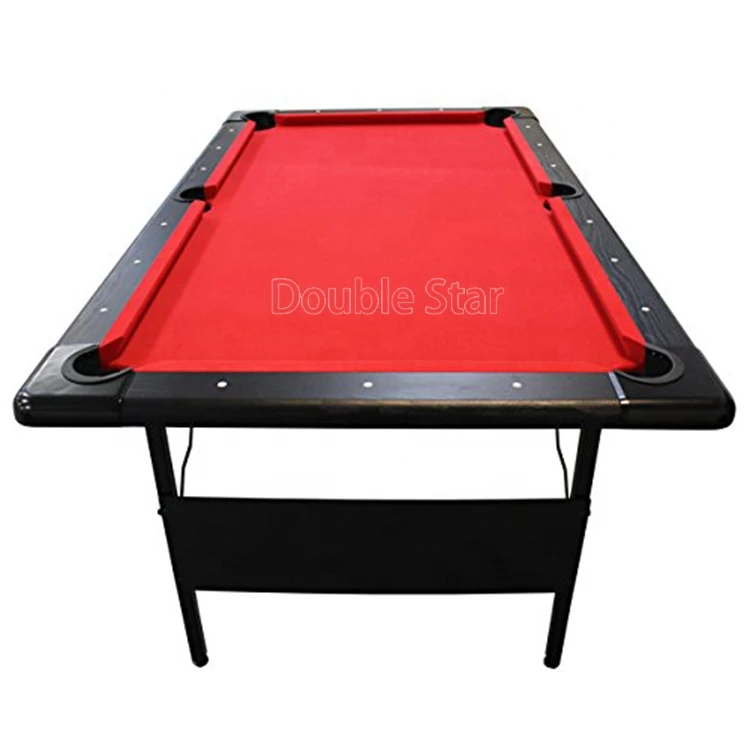 Indoor Sports 6 Ft Billiard Table Folding Legs Portable Pool Snooker Table