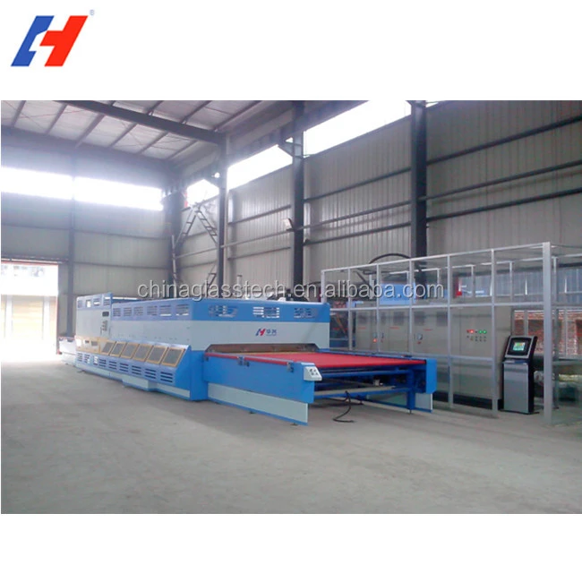 Industrial energy-saving small size tempered glass making machine