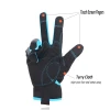 Industrial Foam Padded Palm Touch Screen Custom Gloves Mechanical Work Anti Vibration Safety Gloves