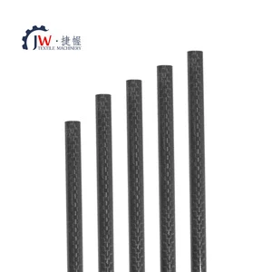 Industrial Wrapped Weave Twill Woven Finish Carbon Fiber Straight Pipe