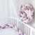 Import Infant Knot Crib Bumper Bed Bedding Cot Braid Plush Nursery Knot Crib Bumper from China