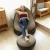 Import Inflatable Lounge Chair with Ottoman Blow Up Chaise Lounge Portable Lazy Sofa Set Indoor Outdoor from China