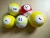 Import Inflatable snooker balls table tennis ball inflatable billiard balls for play games from China