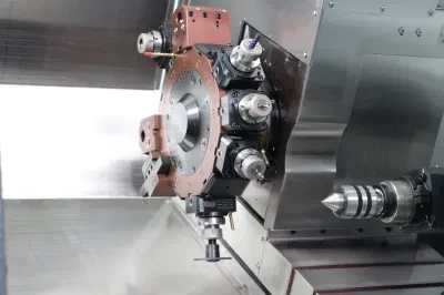 Intelligent Lathe Servo Turret with Power Head&amp;Y-Axis&amp;Tailstock Precision Bench Lathe