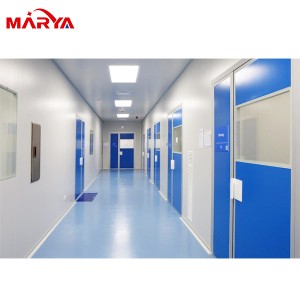 ISO1-ISO8 Class 1/2/3/4/5 Modular cleanroom panel for Pharmaceutical clean room partitions Cleanroom Panel For Pharmaceutical