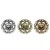 Import Jerl factory promote vintage sewing alloy buttons crystal for clothing from China
