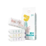 JIESHEN  Plastic-Free Original Baby Wipes, 99.9% Water Based Wipes, Unscented & Hypoallergenic for Sensitive Skin,