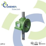 JTM worm gear reduction gearbox acme mechanical lifting jacks adjustable worm gear automatic screw jack