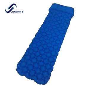 JWH-026 Self Inflating Camping Sleeping Mat/pad,Water Repellent Coating, with Attached Inflatable Pillow