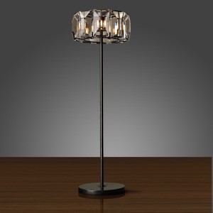 K9 Crystal Beads Modern Crystal Chandelier Floor Lamp
