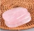 Import KCONYD Factory Wholesale Natural Jade Body&Face Guasha plate-Rose quartz-Drops of water shape from China