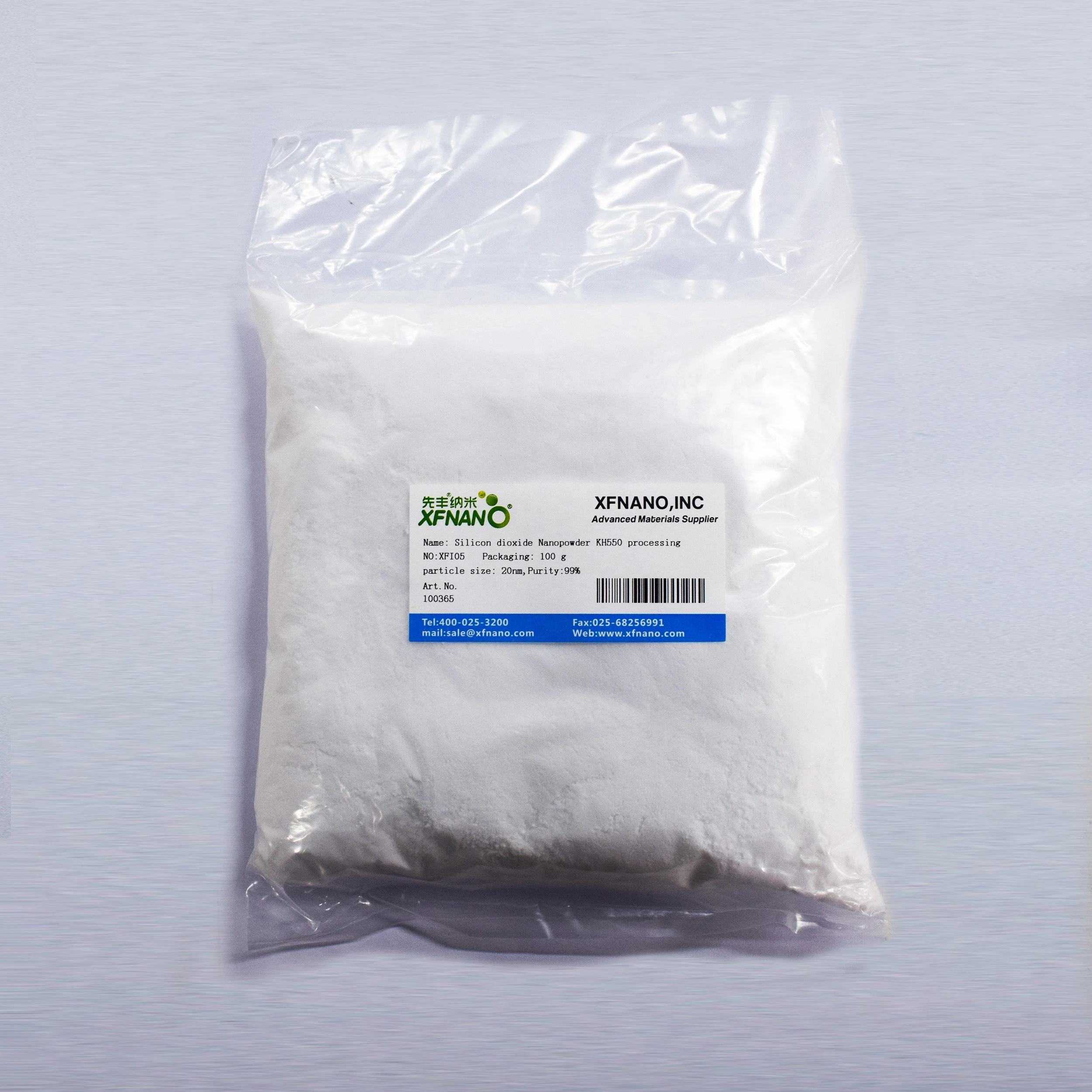KH550 Processing 20nm Nano Silica Powder Price SiO2 Nanoparticles Silicon Dioxide Nanopowder for Coatings