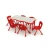 kindergarten children reading table and chair for sale