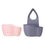 Kitchen Sponge Drain Holder Wheat Fiber Sponge Storage Rack Basket Wash Cloth Or Toilet Soap Shelf Organizer