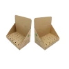 Kraft Paper Box with Display, Cardboard Display Box Counter Eyelash Display Box Retail