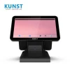 KUNST China 15 Inch Single Screen Capacitive Touch Screen Cash Register With 58mm Printer All In One Windows POS System