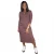 Import KX-5207 Good quality t shirt dress women o-neck solid cotton polyester split long summer dress from China