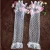 Import L4130A New fashion and beautiful elbow length wedding bridal gloves for women from China