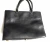 Import Ladies Modern New Style Black Leather Large Handbag Fashionable Women Full Size Soft Leather Shoulder Bag from Pakistan