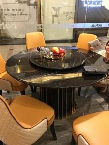 Latest Designs Modern Luxury Round, Modern Round Marble Top Dining Table Set