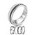 Import Latest Stainless Steel Jewelry, New Design Fashion Stainless Steel Ring from China