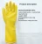 Import Latex household gloves for hand protection Safety Work gloves from China