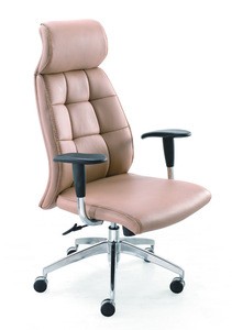 Leather five star feet aerodynamic support racing office chair